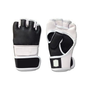 Gants de boxe MMA de qualité supérieure au meilleur prix Gants en cuir résistants aux chocs pour l'extérieur Arts martiaux de marque privée - Product Image 1