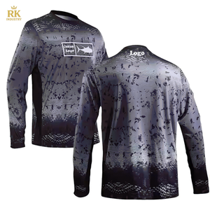 Custom Sublimated Breathable <b>Masked</b> <b>Fishing</b> Wear Men Long Sleeve <b>Fishing</b> Jersey Shirts - Product Image 5
