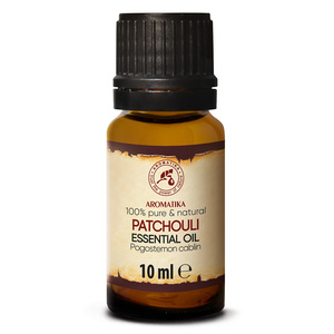 Huile essentielle de patchouli 100% pure et naturelle 10ml Aromatica Pogostemon Cablin Huile aromatique - Product Image 1