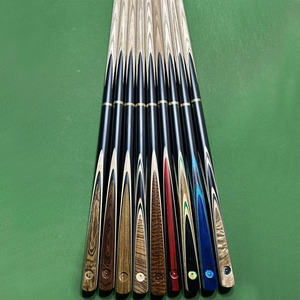 Taco de Snooker Artesanal de Alta Calidad, Unión 3/4, 10mm, Fresno y Ébano, Taco de Billar <span class=keywords><strong>Omin</strong></span> de una Pieza, 147cm, 18oz - Product Image 2