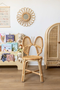 Vente en gros Ensemble de table et chaises en rotin rose pour enfants, Ensemble de table et chaises pour fêtes, anniversaires... - Product Image 3