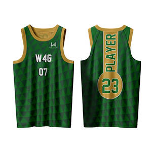 ชุดเสื้อบาสเก็ตบอลไซส์พิเศษพิมพ์ลายผ้าแห้งเร็วระบายอากาศได้ดี100% โพลีเอสเตอร์ - Product Image 2