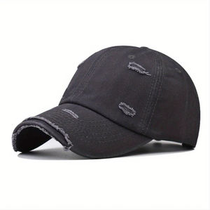 OEM Vente en gros Logo personnalisé Chapeau hommes et casquettes de sport Casquettes lavées en détresse Chapeau Casquettes de baseball de sport personnalisées - Product Image 5