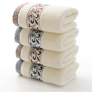 Services OEM Serviettes de bain à broderie personnalisée en coton 100% pour un séchage rapide des cheveux disponibles à des prix raisonnables - Product Image 2