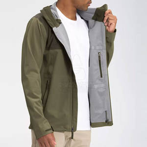 Chaquetas Cortavientos de Invierno para Hombre, Ligeras e Impermeables, con Logotipo Frontal, Poliéster/Nailon - Product Image 5