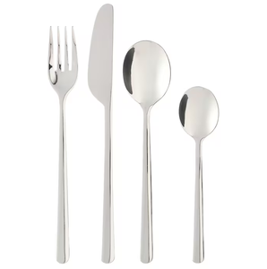 Couverts décoratifs en acier inoxydable, vaisselle en gros, couteau, cuillère, fourchette, maison, restaurant, décoration de mariage, ensemble de couverts - Product Image 3