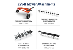 ผลลัพธ์ระดับมืออาชีพที่บ้านสำหรับ Husqvarna ® เครื่องตัดหญ้าแบบ Zero-Turn รุ่นพิเศษ Z254F สำหรับที่อยู่อาศัย - Product Image 6