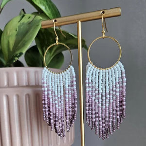 Pendientes de cuentas de joyería para mujer con clase y elegantes personalizados de alta calidad - Product Image 1