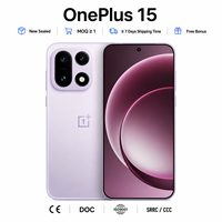 OnePlus 15 5G Original Octa Core CDMA Snapdragon 8 Elite Gen 5 Batterie Massif 7300 mAh Écran 1.7 2K 120Hz LTPO Autres Caméras
