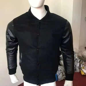 Unisex Casual Streetwear Coats Top Selling Custom Latterman College <b>Jacket</b> Stand <b>Collar</b> Letterman Chenille Embroidered <b>Jackets</b> - Product Image 1