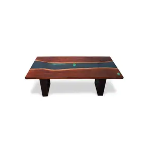 Экспортный качественный роскошный потрясающий деревянный стол из эпоксидной смолы для домашней столовой по лучшим ценам