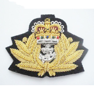 Logo personnalisé Nom Patch Fer sur Grande Bordure Brodé Patch Épingle de Sûreté Attachement OEM/ODM Uniforme Badges Vente en Gros - Product Image 2