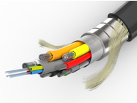 Cable de Fibra Óptica Blindado 2.0 HD con Conector Tipo Tambor, Cable Cubierto de TPU 8K para Audio, Video y TV con Carcasa Protectora