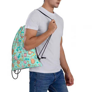 Sac à dos à cordon de serrage entièrement sublimé, vente en gros pour la vente en ligne, personnalisé, haute qualité, tissu personnalisé, 2025 - Product Image 4