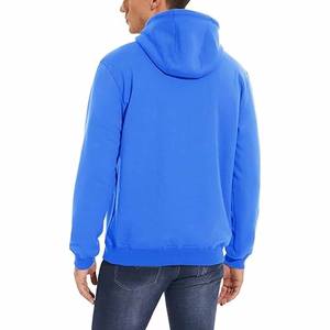 Venta al por mayor pulóver sudadera logotipo personalizado hombres sudaderas con capucha 100% algodón suéter sudaderas con capucha sobre - Product Image 3