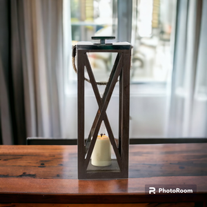 Alta calidad hogar decorativo fiesta boda comedor creativo madera candelabros linterna soporte y frascos para cónico - Product Image 2