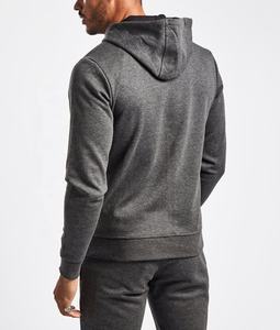 Logo personnalisé Vêtements de sport pour homme derniers modèles de survêtements personnalisés slim fit avec fermeture éclair pour homme survêtement de jogging pour homme ensemble de 2 pièces - Product Image 3