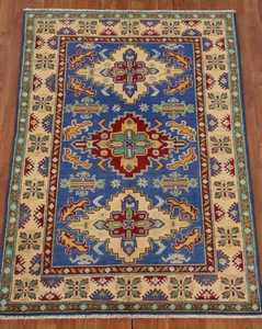 Tapis en laine au design persan bleu antique 7x9 tapis moderne de haute qualité pour salon maison prière 1 pièce ensemble en coton - Product Image 6