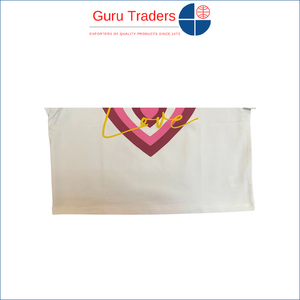 100% कपास सामग्री की आपूर्ति में सर्वश्रेष्ठ पेशकश, फसल शीर्ष ठोस छाती प्रिंट छोटी आस्तीन, लड़कियों के लिए मुद्रित टी-शर्ट - Product Image 5