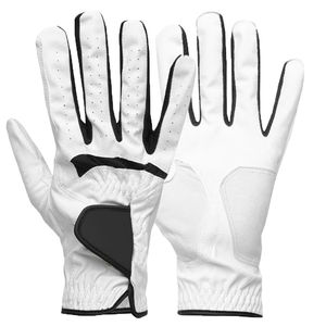 Customized Logo Printed Genuine Leather Sports Golf <b>Gloves</b> for Adults High Quality Left & Right Hand for <b>Men</b> & Women - Product Image 1