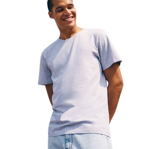 Camiseta de Hombre de Algodón 100% Personalizada de Alta Calidad, con Estampado en Relieve y Colores Sólidos, Estilo Casual con Diseño en Blanco y en Stock - Product Image 6