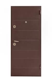 Cerradura de Diseño Exterior de Acero y Madera con Acabado en PVC, Manual, Moderna, con Prevención de Incendios, Juego de Manijas y Llaves, Garantía de 2 Años para Hotel - Product Image 3