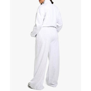 New Arrival Winter Oversized 100% Cotton Fleece Sweatpants <b>Trousers</b> Best Quality <b>Baggy</b> Flare <b>Trouser</b> - Product Image 5