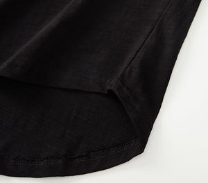 Wholesale Custom Longline <b>TShirt</b> for <b>Men</b> Hip Hop Extra <b>Long</b> Basics Blank Reflective - Product Image 5