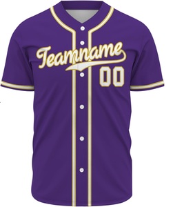Camisetas de béisbol de malla con estilo para adultos y jóvenes, camisa deportiva de manga corta con botones de tela transpirable de secado rápido para equipos - Product Image 2