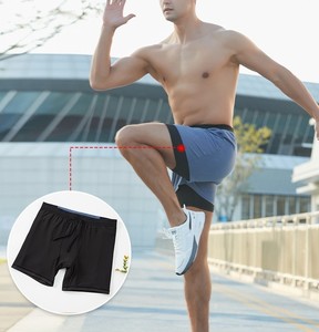 Short de sport 2 couches avec poche arrière pour homme short de sport uni 2 en 1 en polyester à séchage rapide short personnaliséLivraison DDP - Product Image 2