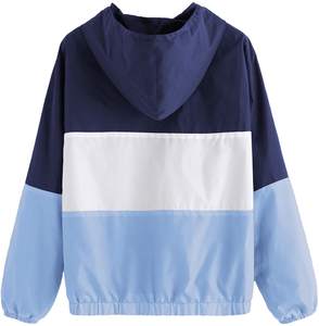 Veste coupe-vent légère et solide à fermeture éclair imperméable pour femmes grande taille 2026 - Product Image 3