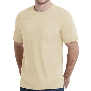 Camiseta suave de tendencia para hombre y manga corta Oversize 100% algodón - Product Image 1