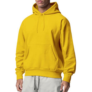 Sweats à capuche surdimensionnés et épais 100% coton personnalisés pour hommes avec logo pour l'hiver Style de rue sweats à capuche et sweat-shirts pour hommes - Product Image 4