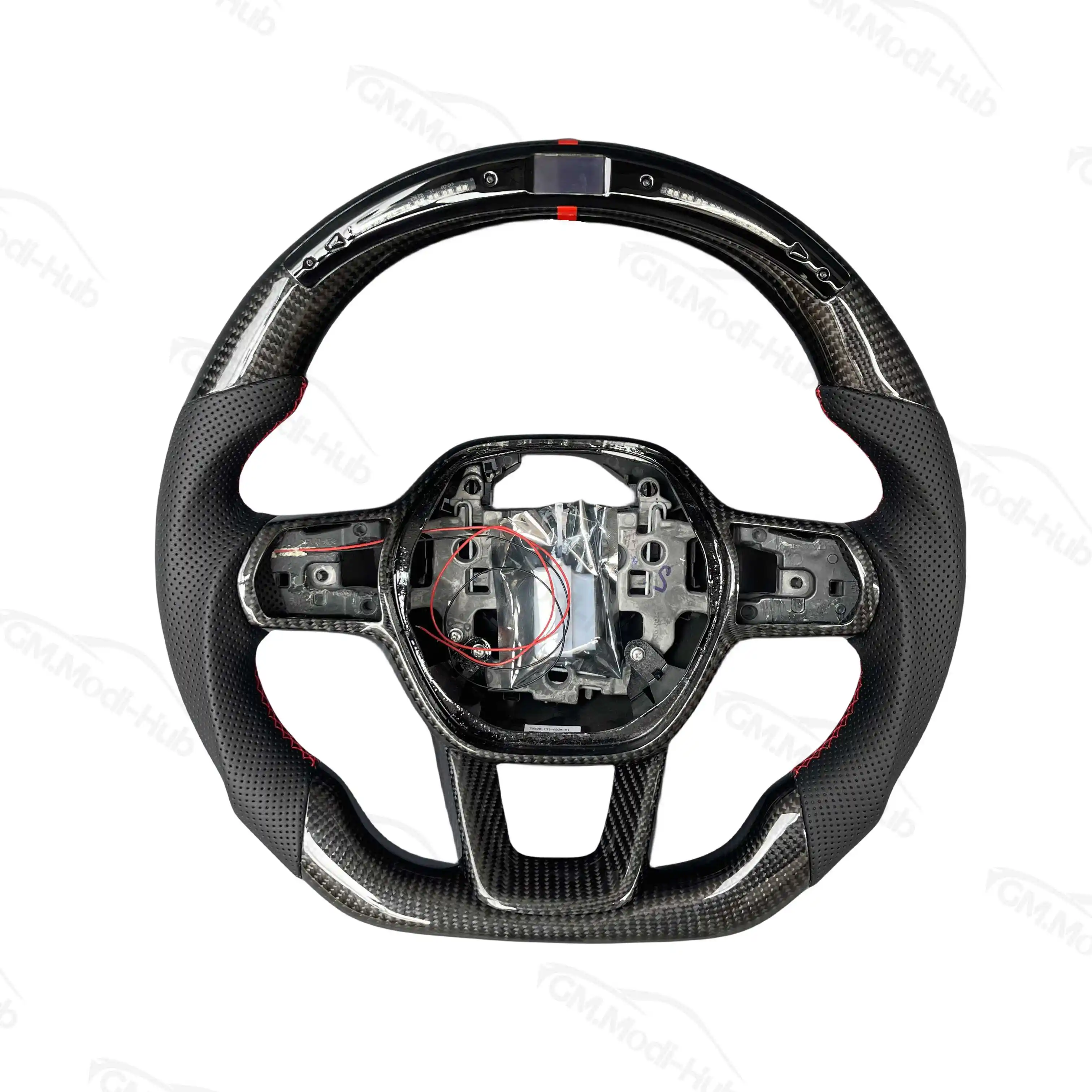 GM.Modi Hub volante in fibra di carbonio con Display a Led reale personalizzato per 11th gen Civic 2022-2023 tipo R FL5 SI /Acura Integra