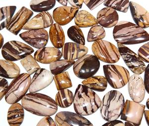 Grossiste Fournisseur de cabochon de jaspe noix de coco naturel Pierre de jaspe lisse de belle qualité pour la fabrication de bijoux Pierre précieuse - Product Image 1