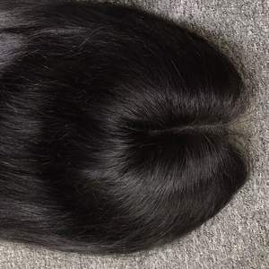 Peluca al por mayor, pelo natural liso, gran stock, pelo virgen de alta calidad, pelo virgen 100%, pelo crudo vietnamita - Product Image 3