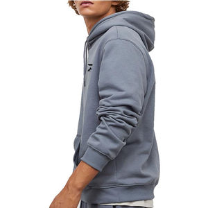 เสื้อสเวตเชิ้ตมีฮู้ดของผู้ชาย, เสื้อ100% มีฮู้ดแบบสวมหัวแขนยาวพิมพ์ลายโอเวอร์ไซส์ผ้าฝ้าย - Product Image 2