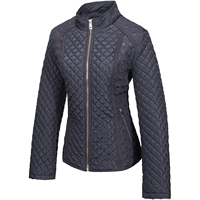 Veste matelassée équestre pour femme 2025, best-seller, avec broderie, respirante, légère, en tissu à mémoire écologique, pour l'hiver