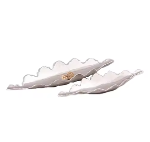 Plateaux de service en aluminium avec centres de table élégants pour la décoration de mariages et d'événements Arrivée à chaud - Product Image 1