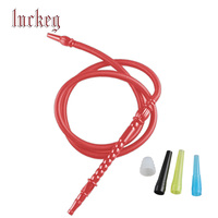 Kit Chicha Populaire 1,8 m – Tuyau de Chicha en Plastique Inodore de Bonne Qualité avec Embouts Buccaux en Plastique et Accessoires en Silicone