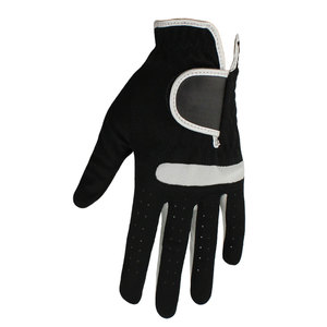 Derniers gants de golf antidérapants respirants de haute qualité en gros pour hommes main gauche et droite en couleur noire Gants de golf de sport - Product Image 2