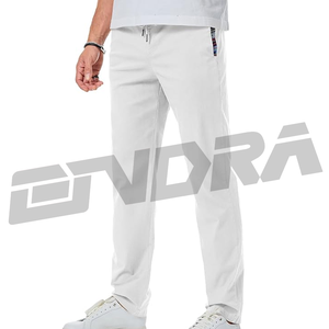 กางเกงวิ่งแฟชั่นสำหรับผู้ชายกางเกงมีกระเป๋าแนวสตรีทแบบมีเชือกผูกเอวกางเกงทรงตรงใส่ลำลองเนื้อผ้านุ่มสบายขายดี - Product Image 1