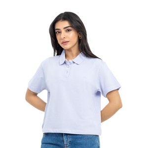 Marque privée Femme Oversized pour Polo Confortable Tricoté Respirant Style Décontracté - Product Image 1