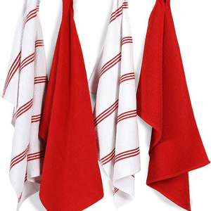 Serviettes de cuisine jetables en coton de qualité supérieure, tissage gaufré, séchage rapide, écologiques et serviettes à thé en coton lin vierges pour impression - Product Image 2