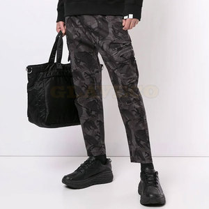 Pantalones cargo ligeros más vendidos con diseño único Botón de cintura media Cierre de mosca Patrón de Venta caliente-Recto - Product Image 4