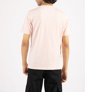 T-shirt d'été à col en O pour hommes, 100% coton, manches courtes, fabricants OEM - Product Image 2