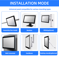 PC Industrial Todo en Uno, Resistente al Agua, con Pantalla Táctil Capacitiva, Sin Ventilador, para Exteriores, de Acero Inoxidable IP69K, 12,1 Pulgadas, I5 de 6.ª Generación, DDR4