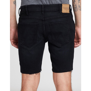 Bermudas negras Hombres baratos Lavado Color negro Jean Estilo Pantalones cortos de mezclilla Baggy Pakistan Tannery Designer - Product Image 3