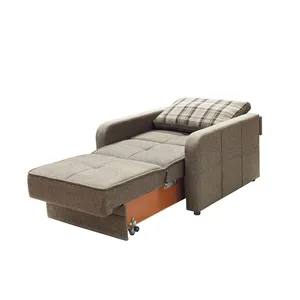 होटल लक्जरी लिविंग रूम फर्नीचर के लिए बिस्तर के साथ नवीनतम स्लीपर सोफे के साथ नवीनतम स्लीपर सोफे
