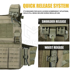Chaleco Táctico Transpirable de Verano para Hombre de Alta Calidad - Personalizable para Uso en Exteriores con el Último Diseño - Product Image 3
